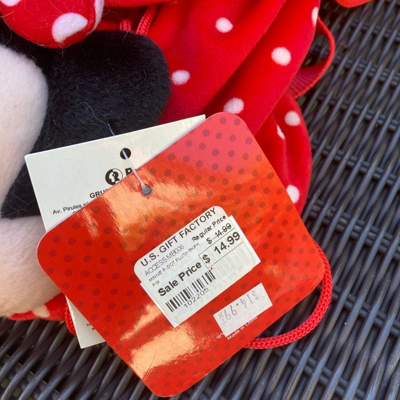 U.S. Gift Factory Minnie plush backpack - Picture 2 of 7